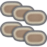 Finders Keepers Oval Placemat 10x15, 6 Pack 6 Pack