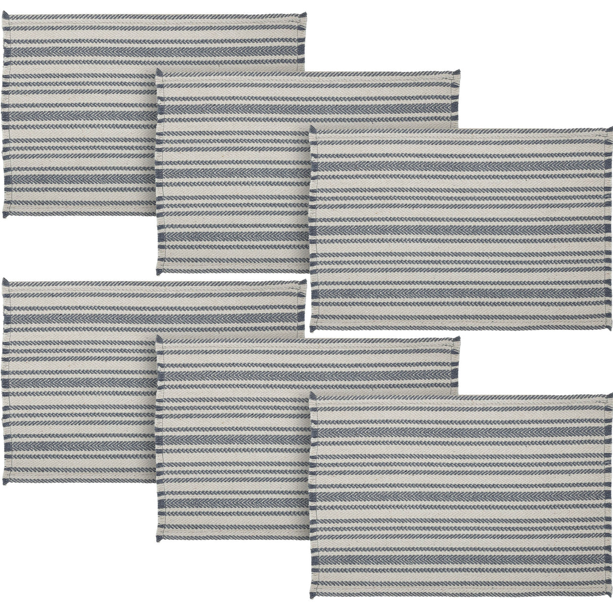 Finders Keepers Chevron Placemat Set of 2 13x19, 3 Pack 6 Pack