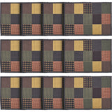 Heritage Farms Quilted Placemat Set of 2 13x19, 6 Pack 12 Pack