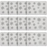 Yuletide Burlap Antique White Snowflake Placemat Set of 2 13x19, 6 Pack 12 Pack
