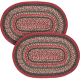 Forrester Indoor/Outdoor Oval Placemat 13x19, 2 Pack