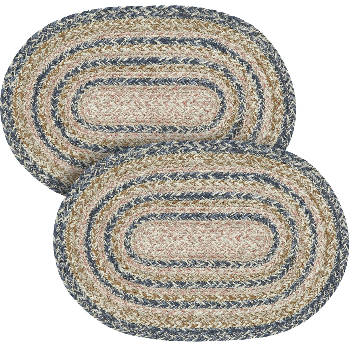 Kaila Jute Oval Placemat 10x15, 2 Pack