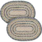 Kaila Jute Oval Placemat 10x15, 2 Pack