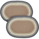 Finders Keepers Oval Placemat 13x19, 2 Pack