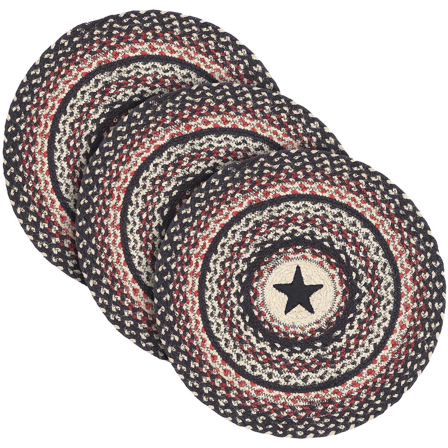 VHC Brands Colonial Star Jute Trivet