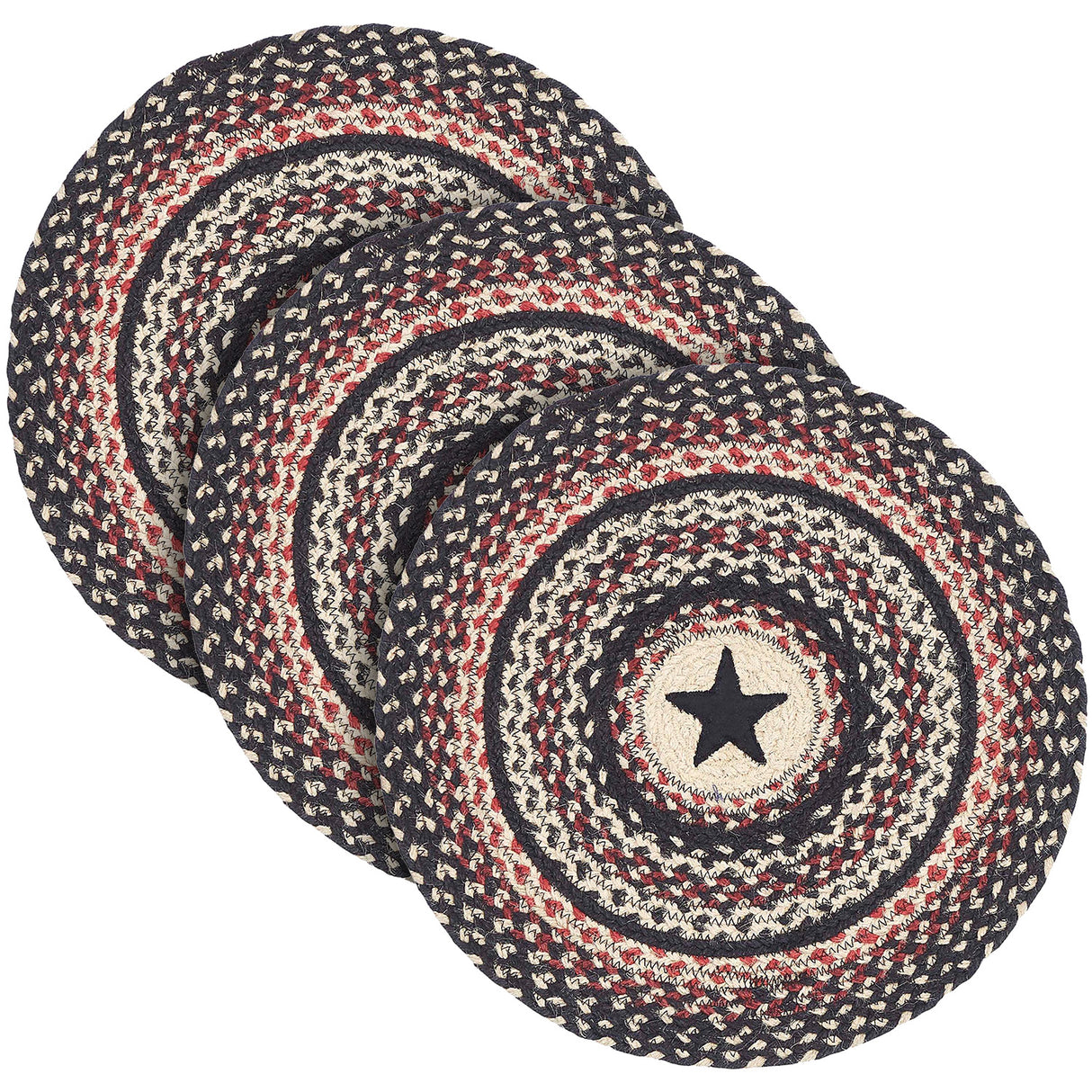 Colonial Star Jute Trivet 15, Set of 3