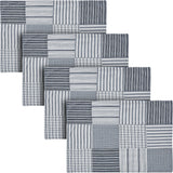 Sawyer Mill Blue Quilted Placemat Set of 2 13x19, 4 Pack