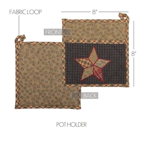 12262-Arlington-Pot-Holder-with-Pocket-Patchwork-Star-8x8-image-1