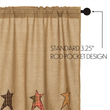 21608-Stratton-Burlap-Applique-Star-Prairie-Short-Panel-Set-2-63x36x18-image-4