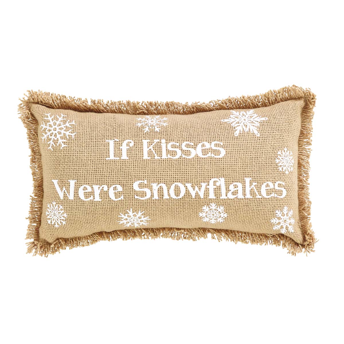 26618-Snowflake-Burlap-Natural-Pillow-If-Kisses..Snowflakes-Set-of-2-7x13-image-4