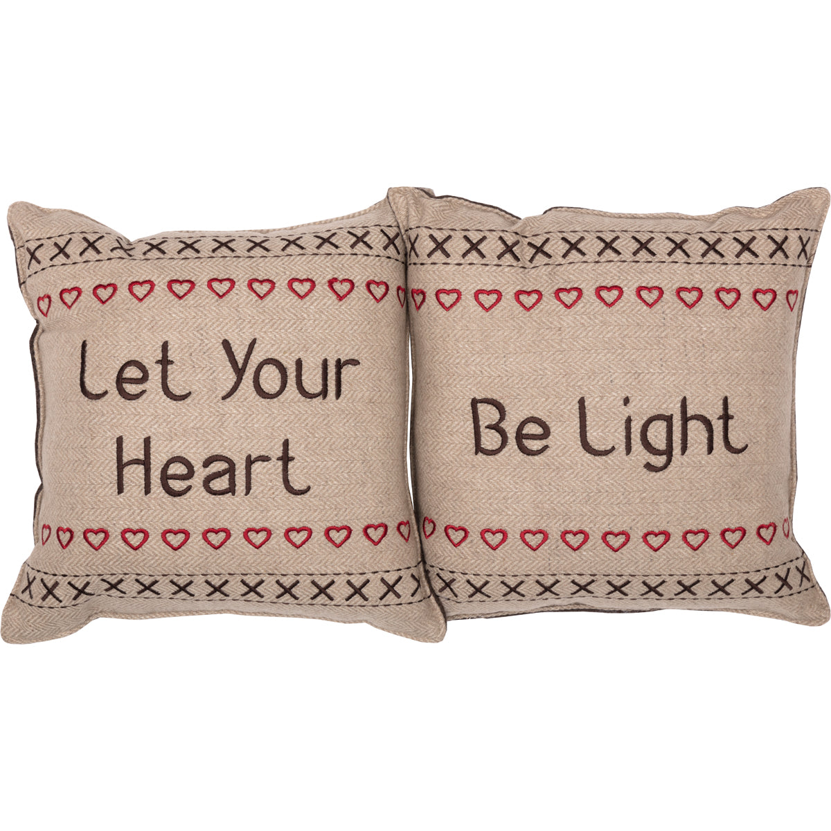 26637-Merry-Little-Christmas-Pillow-Let-Your-Heart-Set-of-2-12x12-image-2