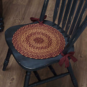 30563-Burgundy-Tan-Jute-Chair-Pad-15-inch-Diameter-Set-of-6-image-3