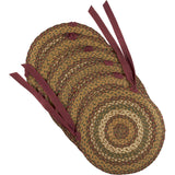 30574-Tea-Cabin-Jute-Chair-Pad-15-inch-Diameter-Set-of-6-image-4