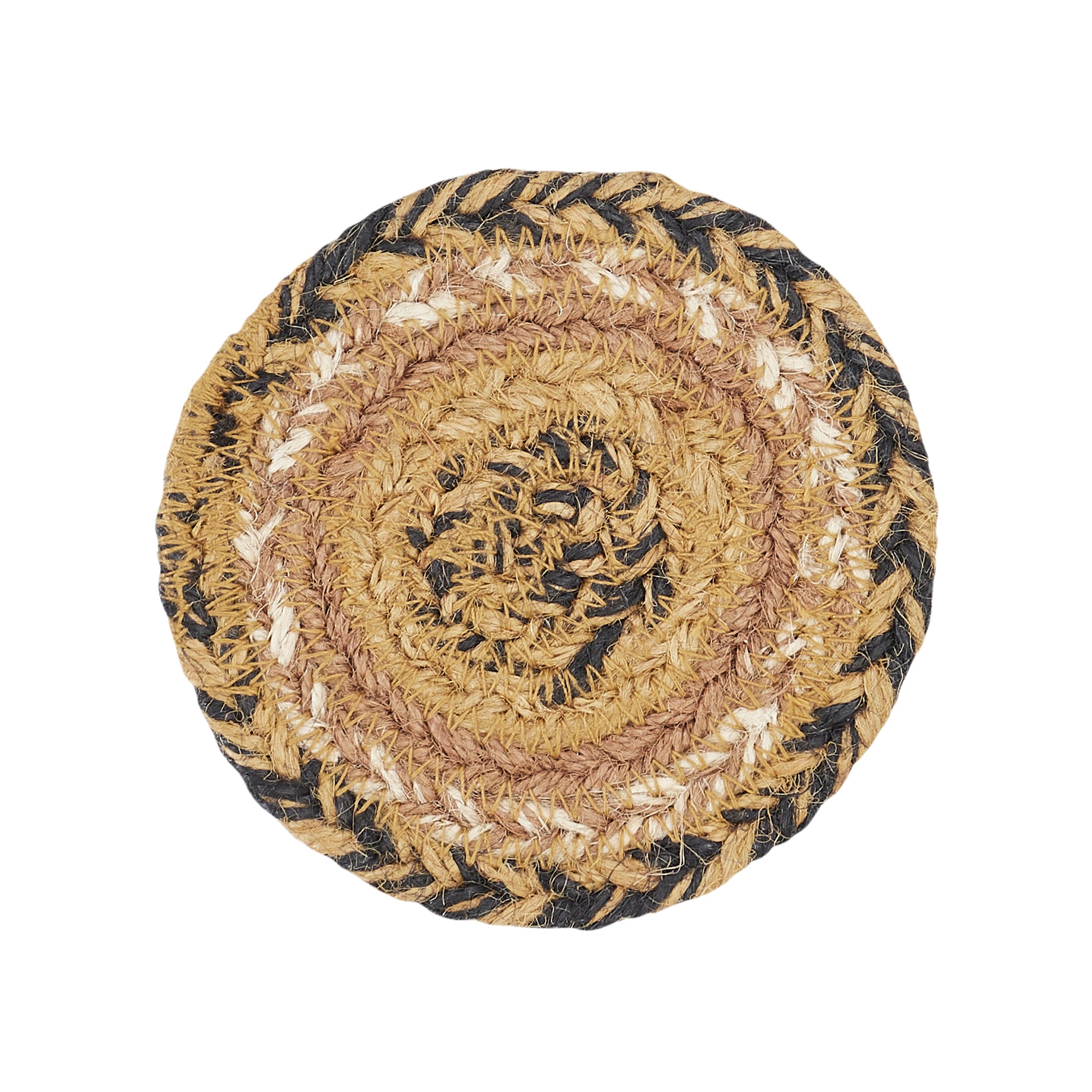 VHC Brands Kettle Grove Jute Coaster - Thumbnail 3