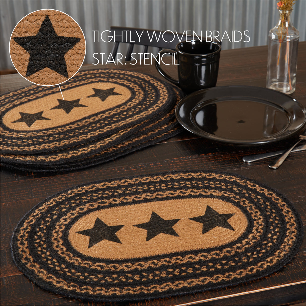 30599-Farmhouse-Jute-Placemat-Stencil-Stars-Set-of-6-12x18-image-4