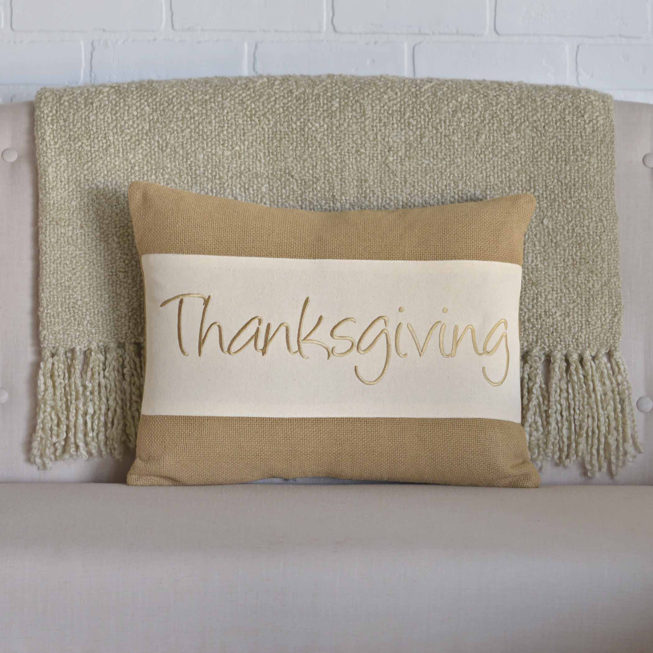 Thanksgiving cheap lumbar pillow