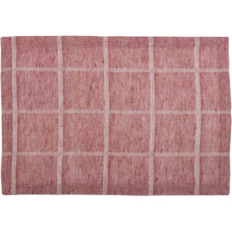 33319-Julie-Red-Plaid-Placemat-Set-of-6-12x18-image-5