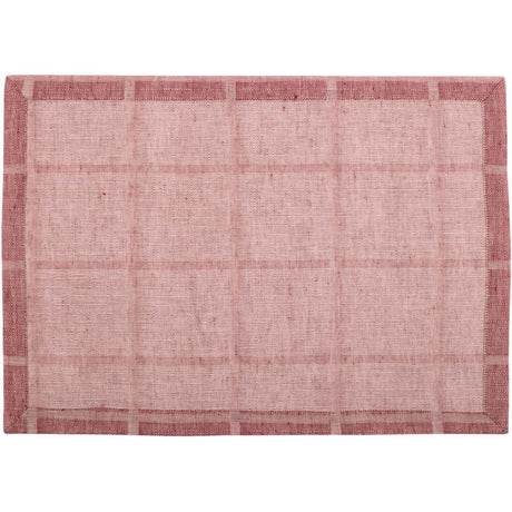 33319-Julie-Red-Plaid-Placemat-Set-of-6-12x18-image-6