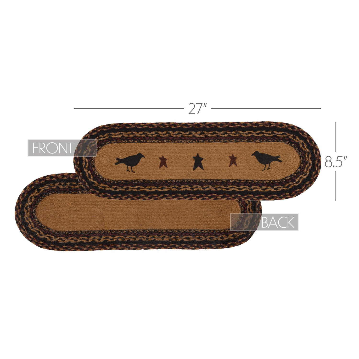 34054-Heritage-Farms-Crow-Jute-Stair-Tread-Oval-Latex-8.5x27-image-2