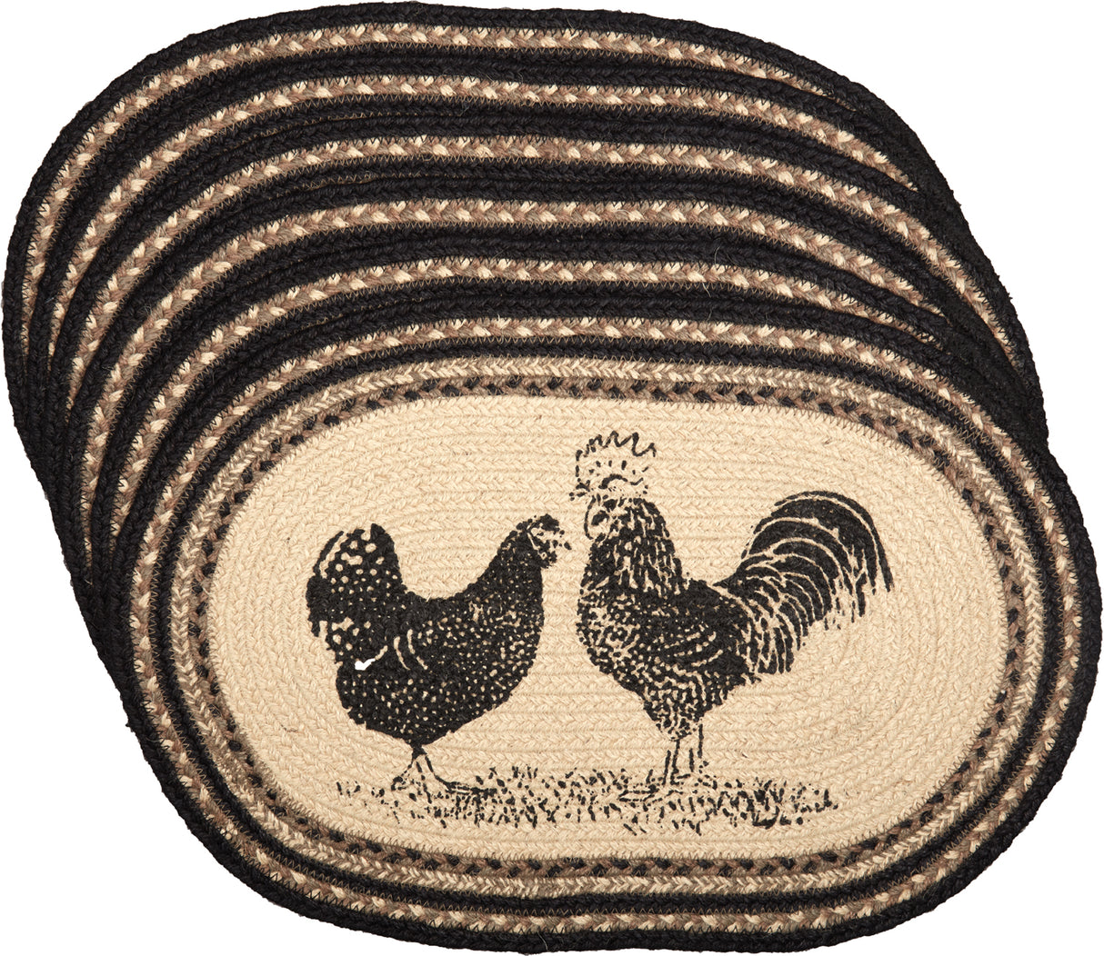 34065-Sawyer-Mill-Charcoal-Poultry-Jute-Placemat-Set-of-6-12x18-image-5