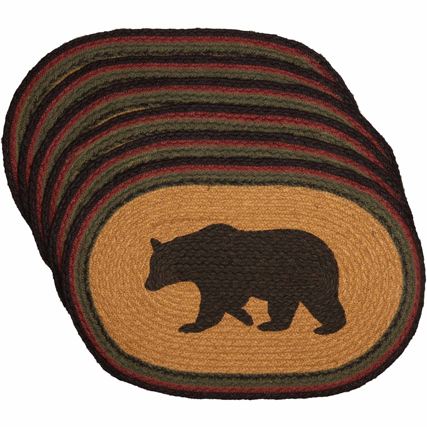 34141-Wyatt-Stenciled-Bear-Jute-Placemat-Oval-Set-of-6-12x18-image-7