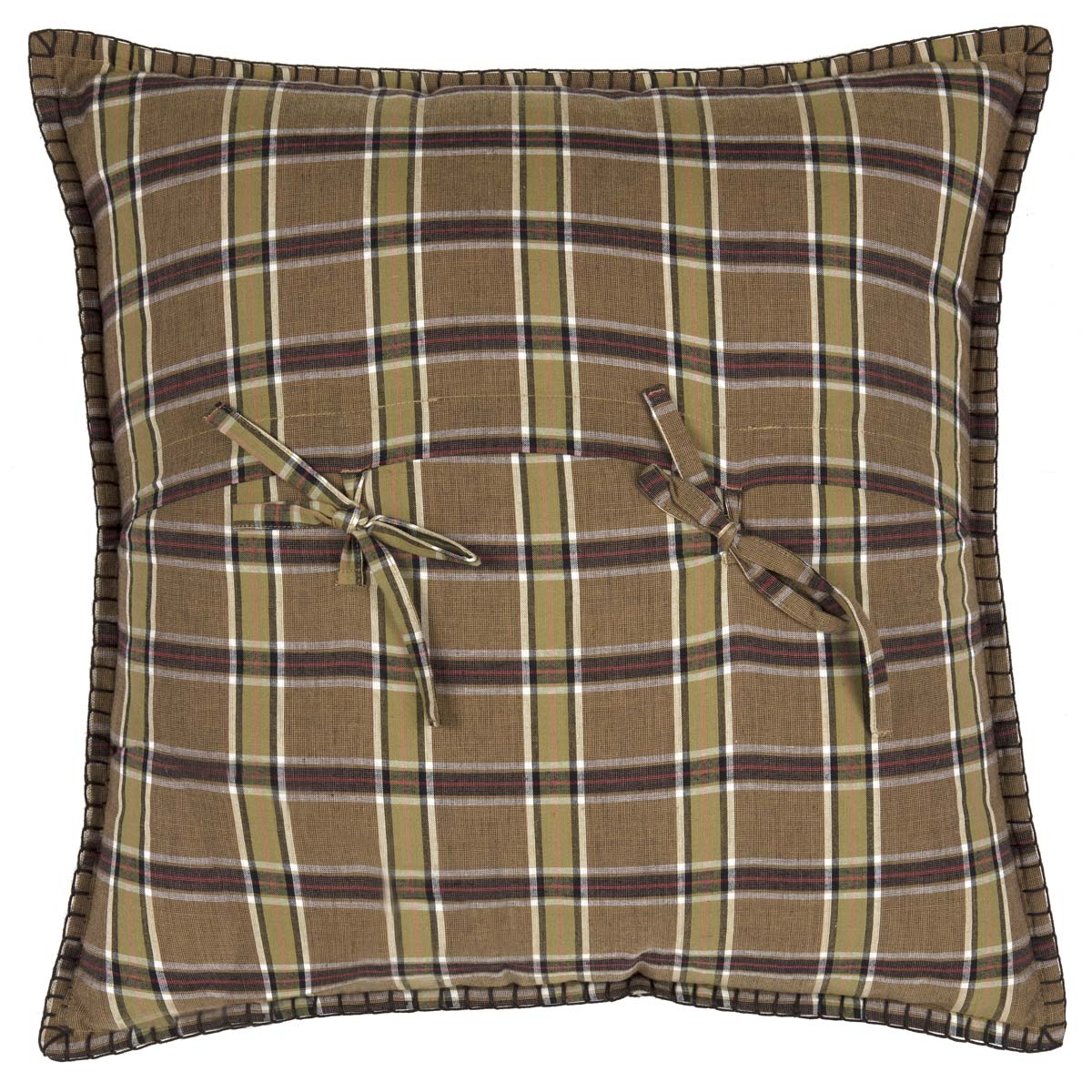 VHC Brands Wyatt Bear Applique Pillow - Thumbnail 3