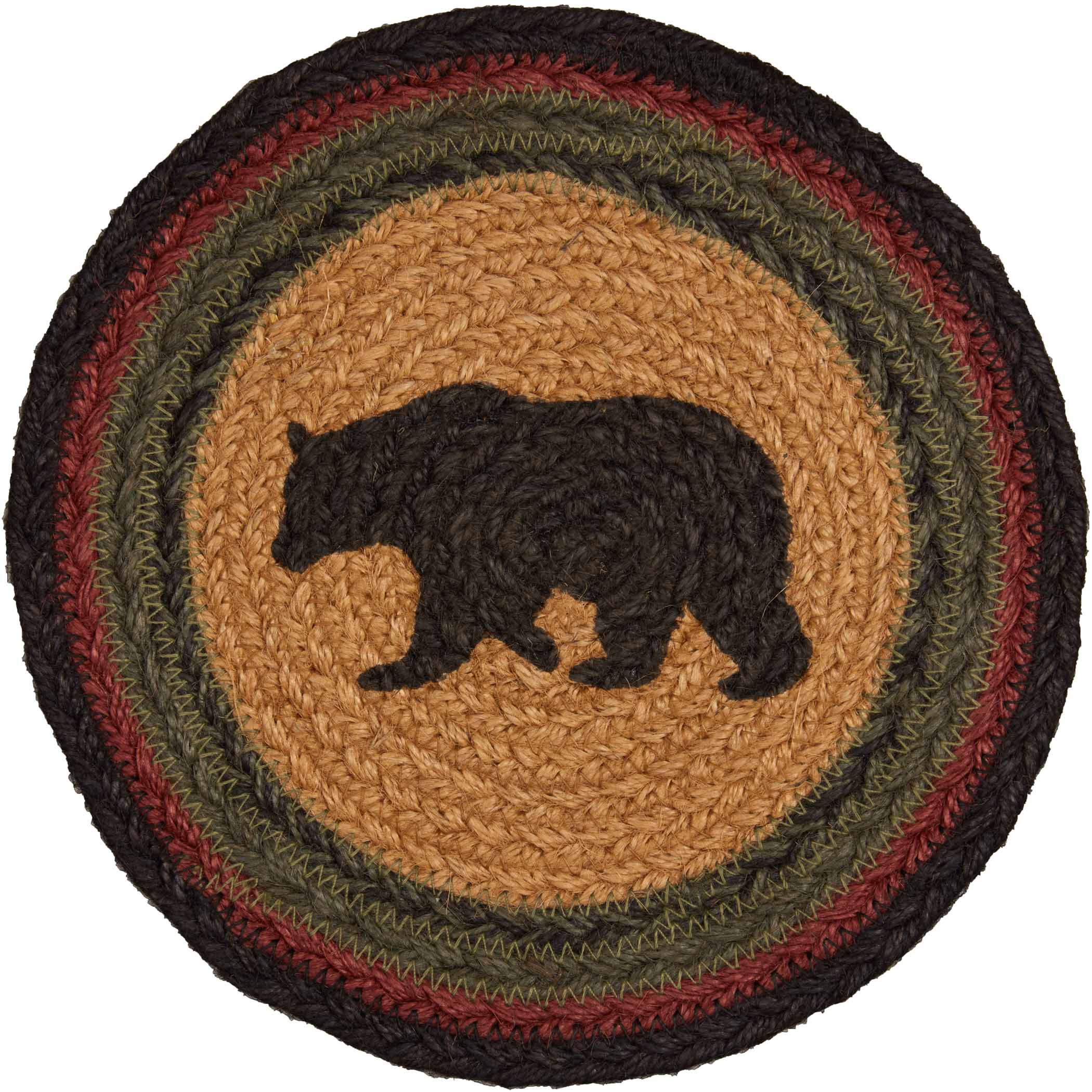 VHC Brands Wyatt Jute Trivet - Thumbnail 4