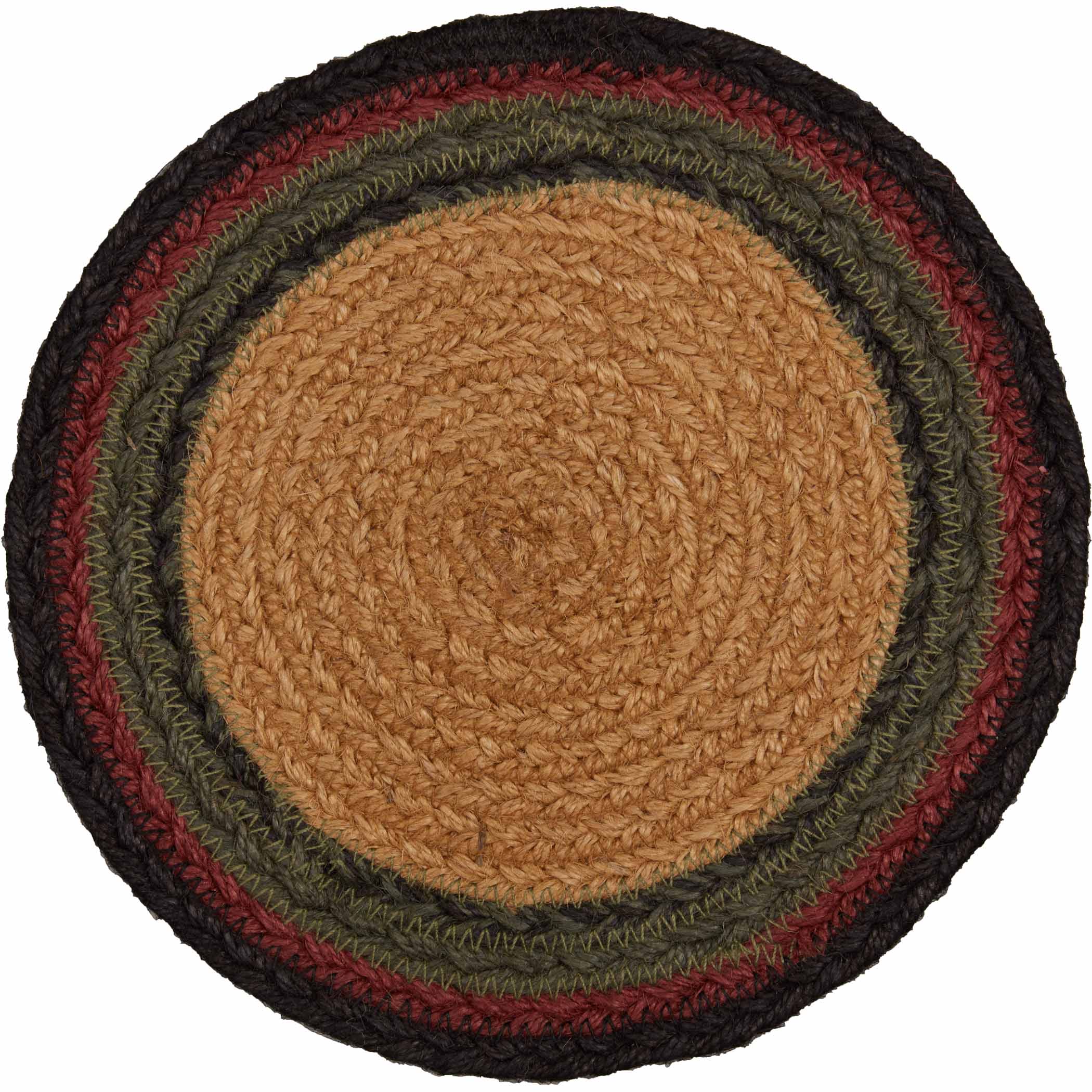 VHC Brands Wyatt Jute Trivet - Thumbnail 2