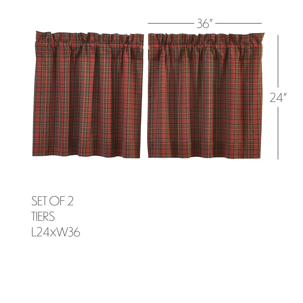 38058-Tartan-Red-Plaid-Tier-Set-of-2-L24xW36-image-1