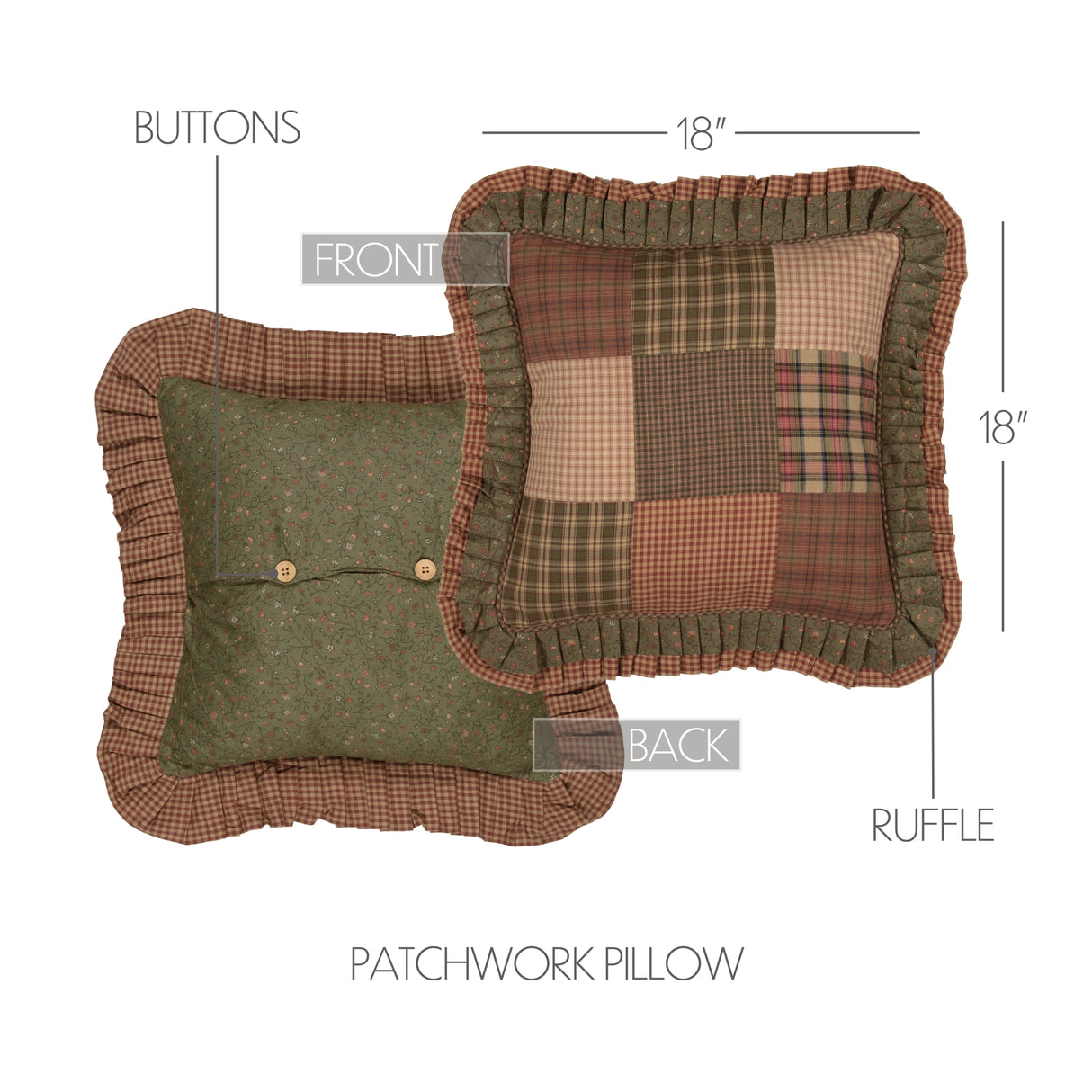 39467-Crosswoods-Patchwork-Pillow-18x18-image-1