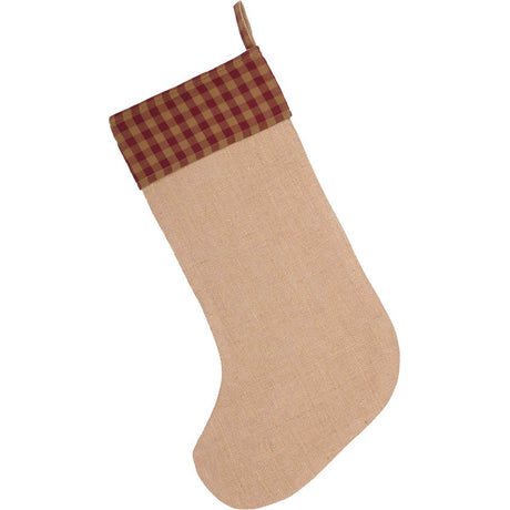 42375-Burgundy-Check-Jute-Stocking-12x20-image-3