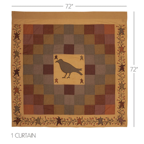 45783-Heritage-Farms-Applique-Crow-and-Star-Shower-Curtain-72x72-image-2
