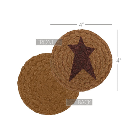 45785-Heritage-Farms-Star-Jute-Coaster-Set-of-6-image-1