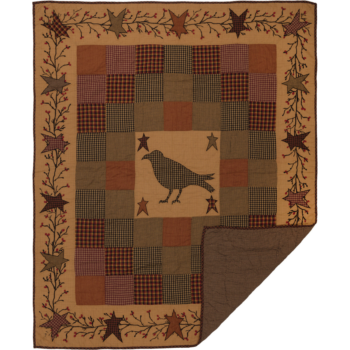 https://vhcbrands.com/cdn/shop/products/45786-Heritage-Farms-Applique-Crow-and-Star-Quilted-Throw-60x50-detailed-image-4.jpg?v=1670976080&width=1445