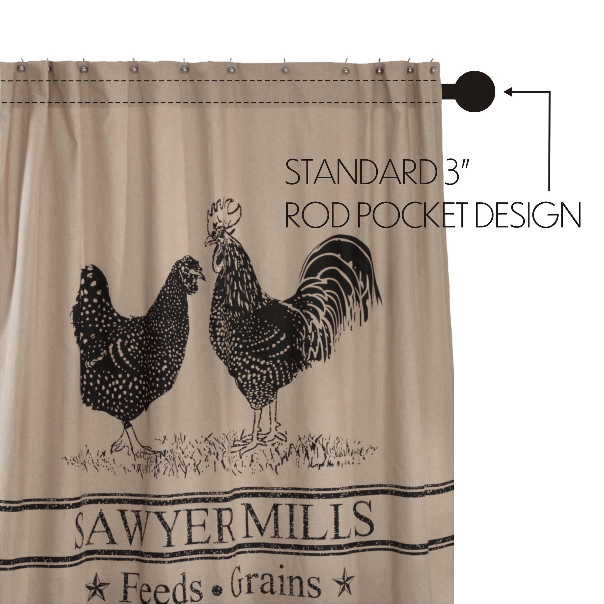 45802-Sawyer-Mill-Charcoal-Poultry-Shower-Curtain-72x72-image-3