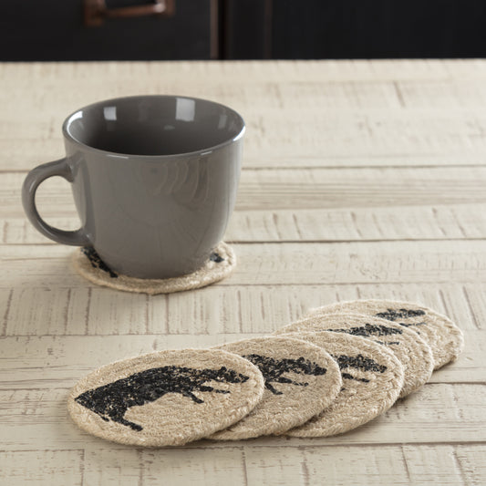 45804-Sawyer-Mill-Charcoal-Cow-Jute-Coaster-Set-of-6-image-3