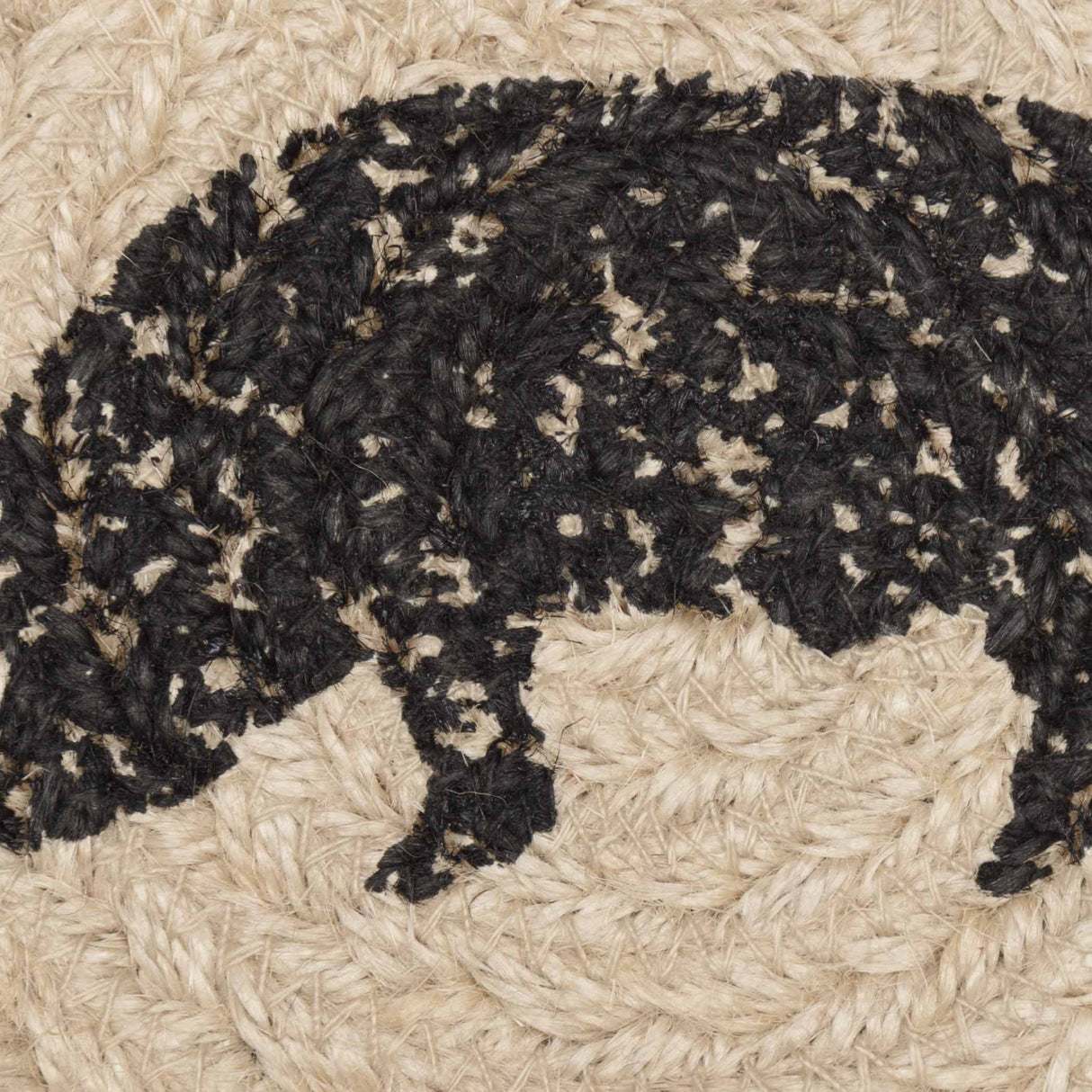 45805-Sawyer-Mill-Charcoal-Pig-Jute-Coaster-Set-of-6-image-5