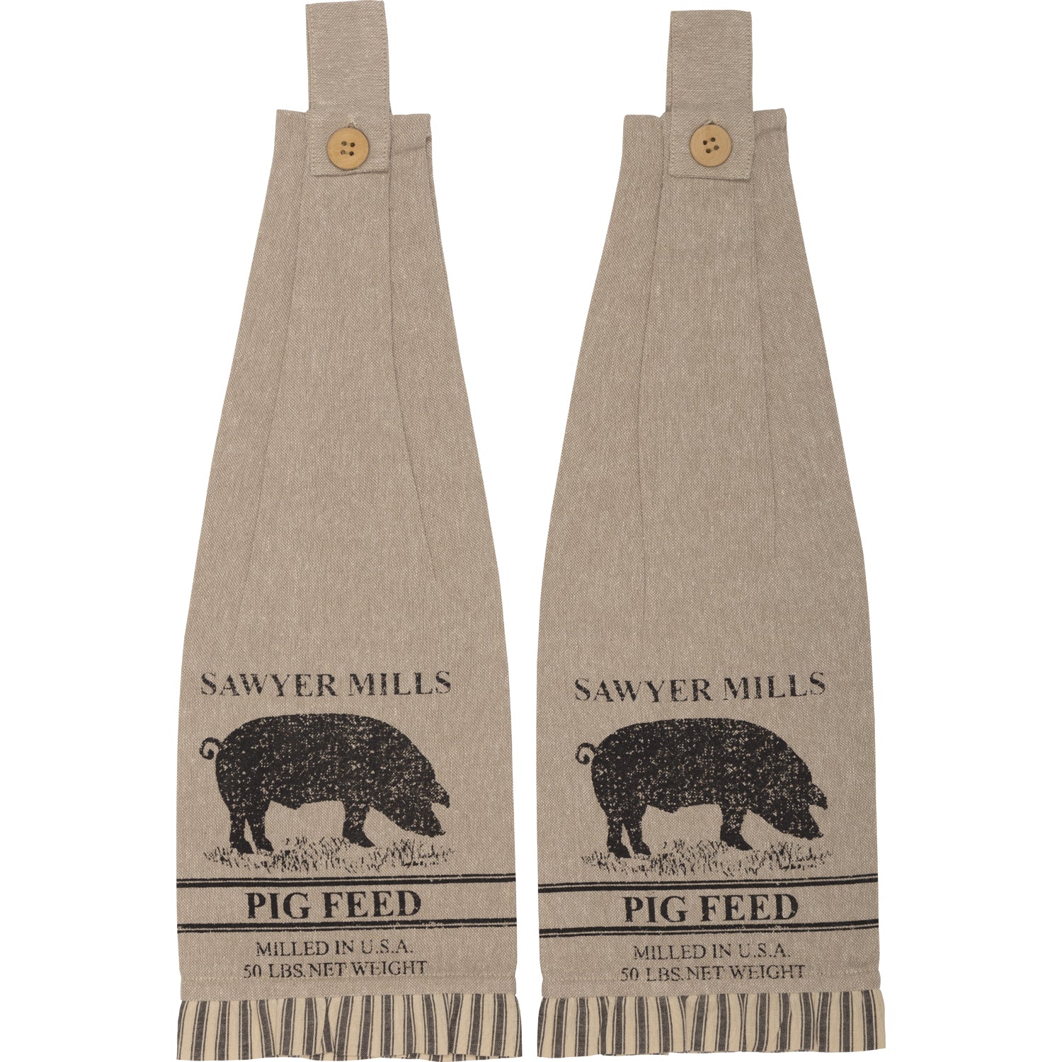 45877-Sawyer-Mill-Charcoal-Pig-Button-Loop-Kitchen-Towel-Set-of-2-image-4
