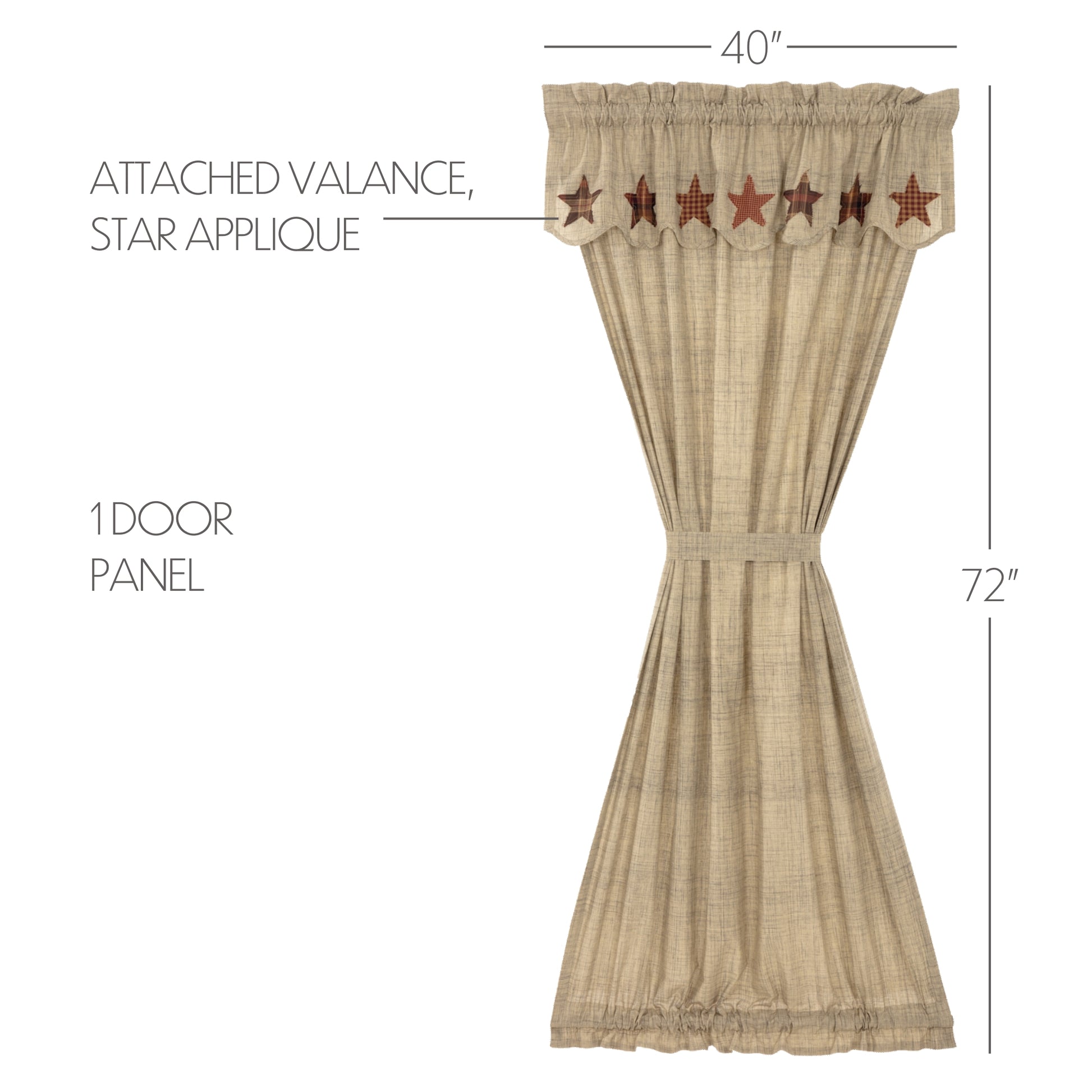 50804-Abilene-Star-Door-Panel-with-Attached-Valance-72x40-image-1