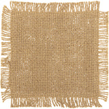 51162-Burlap-Natural-Coaster-Set-of-12-Fringed-4x4-image-6