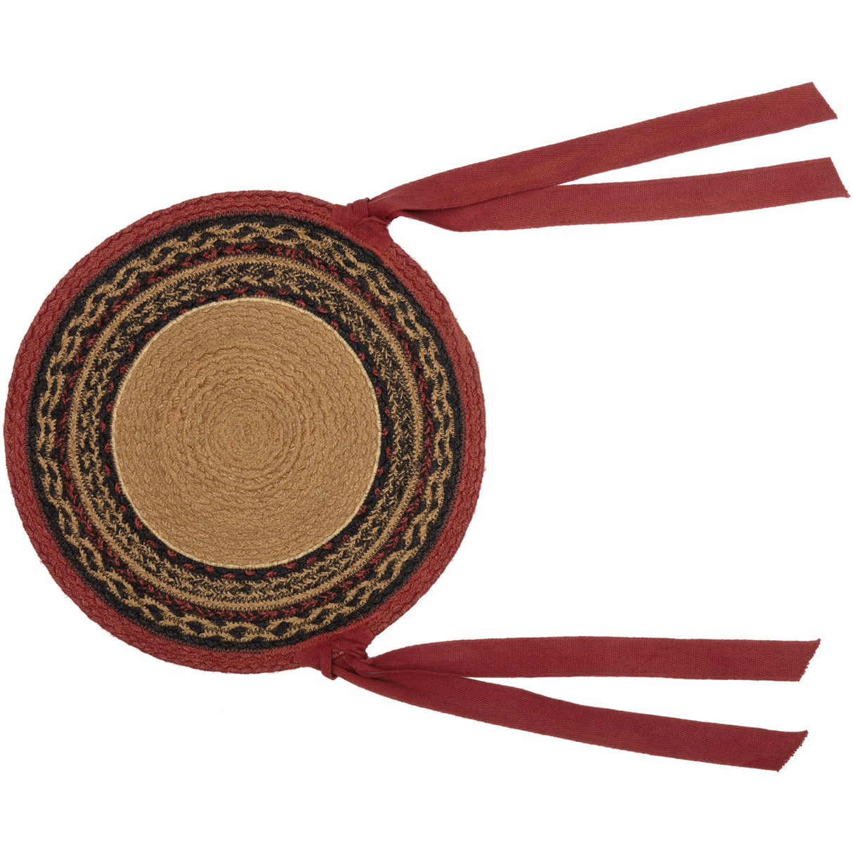 51207-Cumberland-Moose-Applique-Jute-Chair-Pad-15-inch-Diameter-Set-of-6-image-7