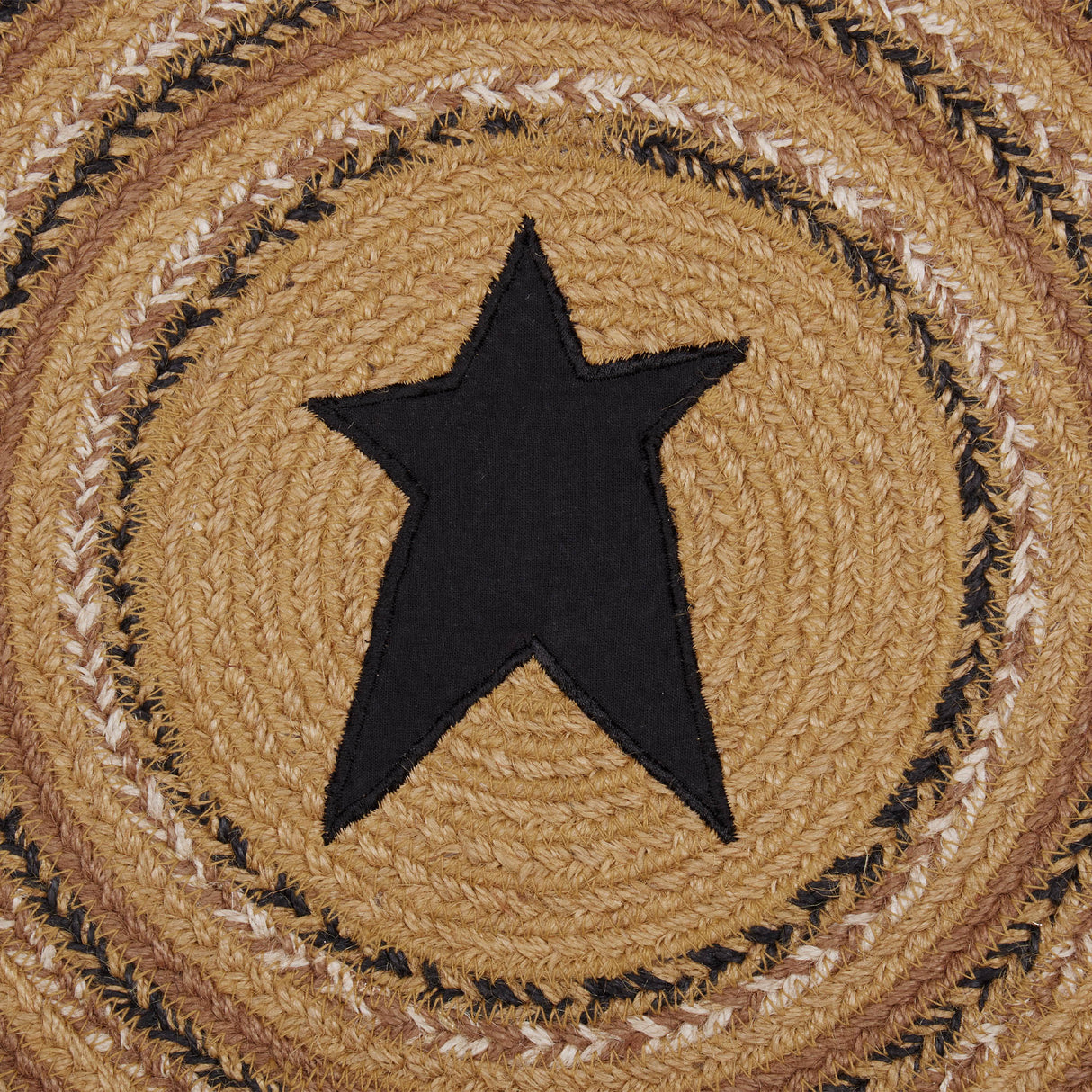 51239-Kettle-Grove-Jute-Chair-Pad-Applique-Star-15-inch-Diameter-Set-of-6-image-4