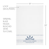 51289-Sawyer-Mill-Blue-Windmill-Blade-Muslin-Bleached-White-Tea-Towel-19x28-image-1