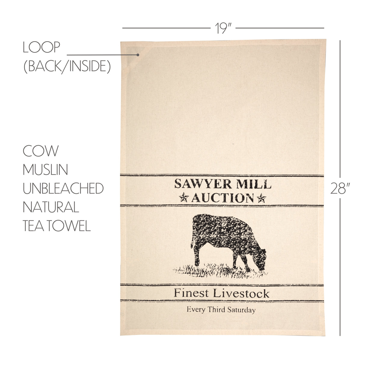 51310-Sawyer-Mill-Charcoal-Cow-Muslin-Unbleached-Natural-Tea-Towel-19x28-image-2