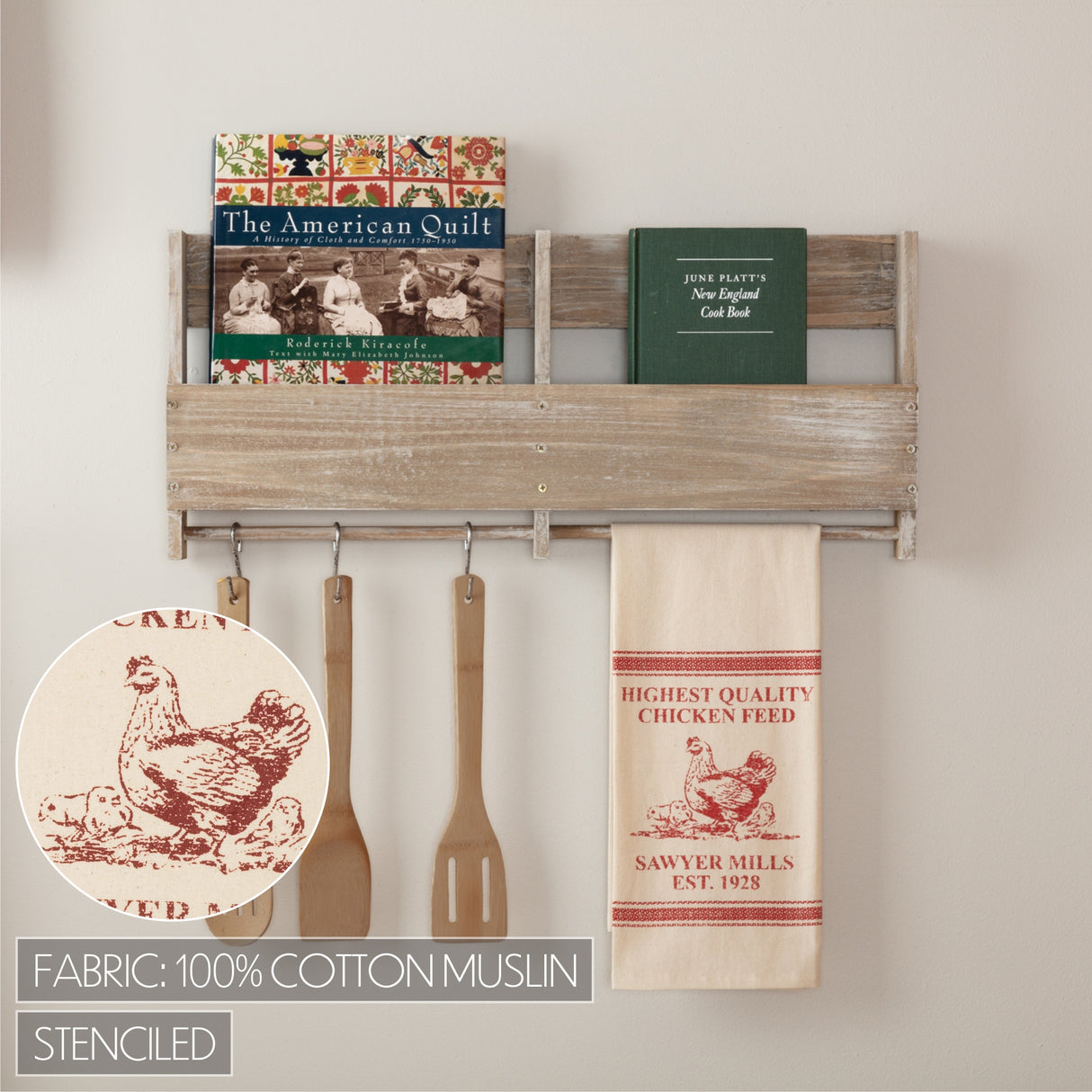 51347-Sawyer-Mill-Red-Chicken-Muslin-Unbleached-Natural-Tea-Towel-19x28-image-1