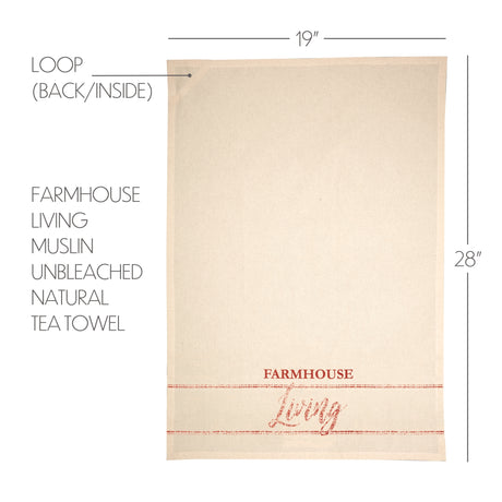 51348-Sawyer-Mill-Red-Farmhouse-Living-Muslin-Unbleached-Natural-Tea-Towel-19x28-image-1