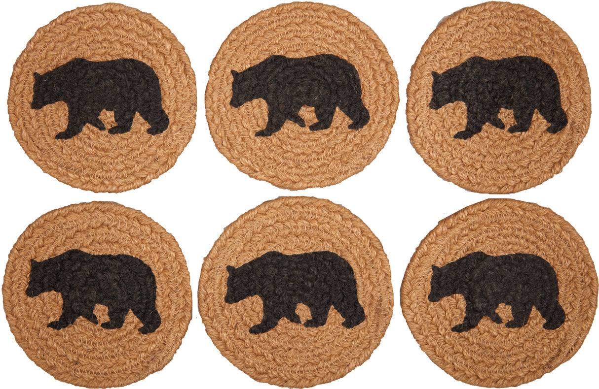 51406-Wyatt-Stenciled-Bear-Jute-Coaster-Set-of-6-image-5