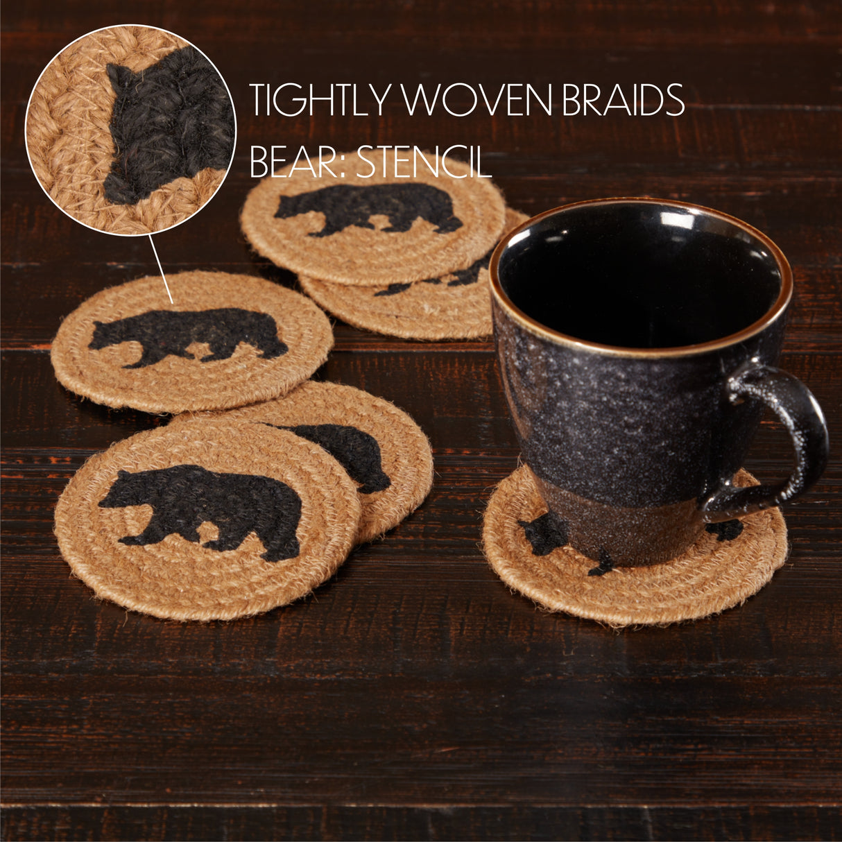 51406-Wyatt-Stenciled-Bear-Jute-Coaster-Set-of-6-image-7