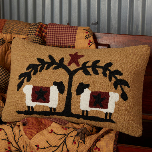 56697-Heritage-Farms-Sheep-and-Star-Hooked-Pillow-14x22-image-3