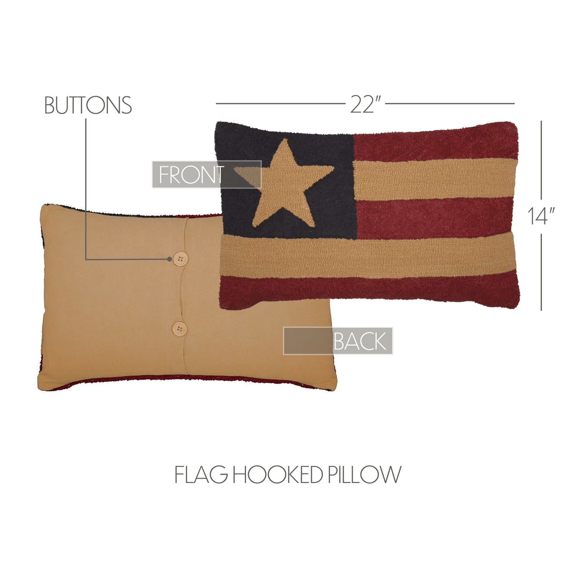 56747-Patriotic-Patch-Flag-Hooked-Pillow-14x22-image-1